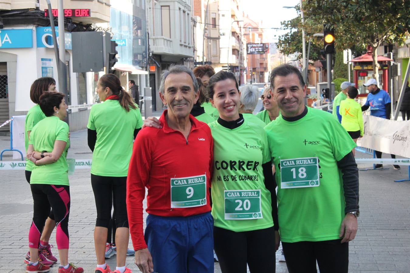 Mucha participación en la carrera contra el cáncer que se celebró en Arnedo.