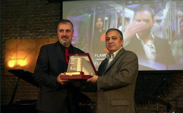 Azerbaiyán premia al logroñés Santiago Alcázar