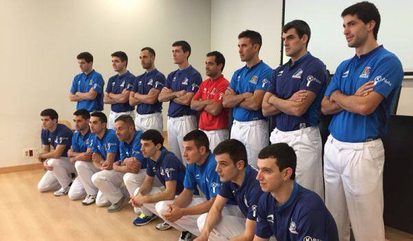 Presentación del Parejas esta mañana en Bilbao. 