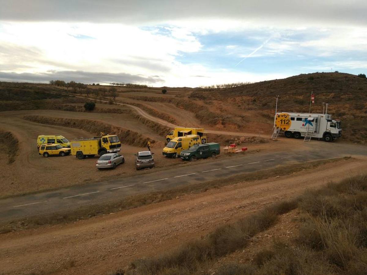 El incendio de Gutur ya ha sido extinguido. No ha sido una noche fácil para los servicios de lucha contra el fuego de La Rioja. El fuego ha afectado a una zona amplia de monte bajo. Se sospecha que el incendio ha sido provocado. La sequía se encarga del resto.