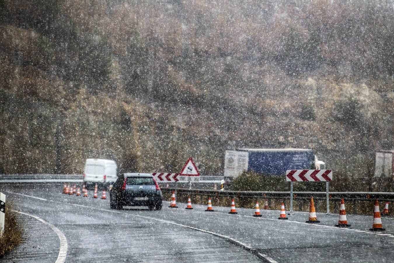 Llega el frío a La Rioja y viene acompañado de la nieve