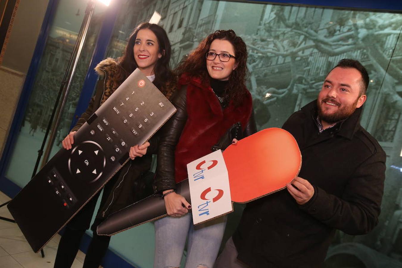 Los cines Siete Infantes acogieron la gala de entrega de Galardones TVR a Paula Vázquez, Alenajdra Andrade y José Ribagorda