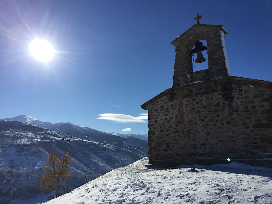 Desde la ermita de Santa Bárbara en Ezcaray.