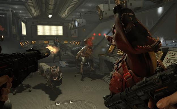 Una captura de 'Wolfenstein II: The New Colossus'.