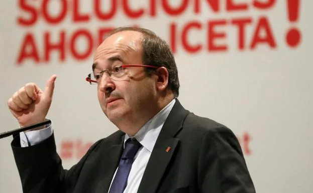 Iceta reitera que pedirá el indulto para los encarcelados del procés si es presidente de la Generalitat