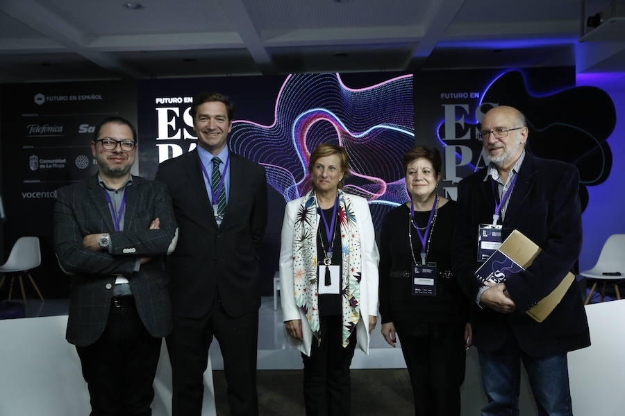 Juan David Correa, Diego Nuño García, leonor Gonzalez Menorca, Almudena Martínez y Daniel Samper. 