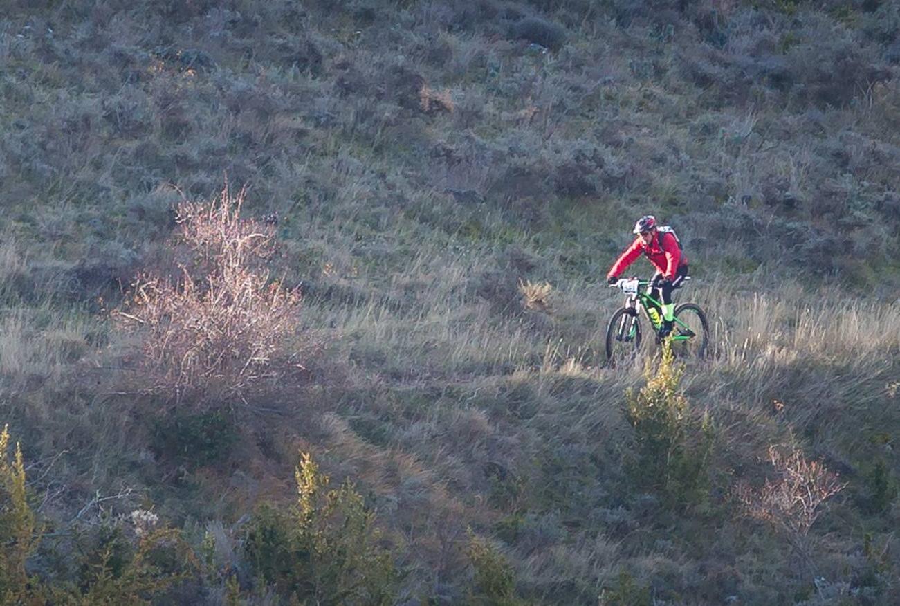 Los ciclistas disfrutaron de una estupenda carrera.