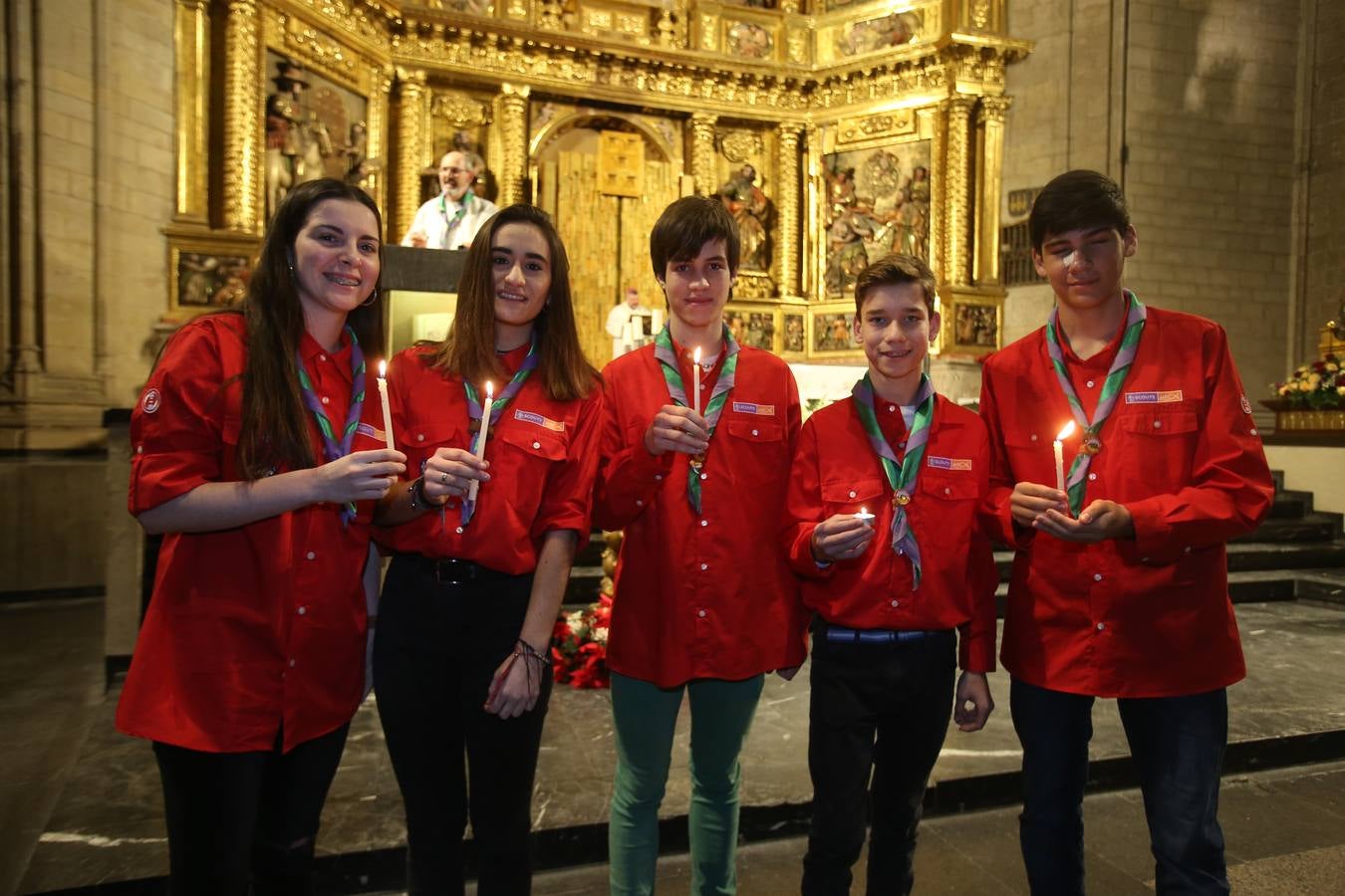 La luz de la Paz de Belén llega a Logroño