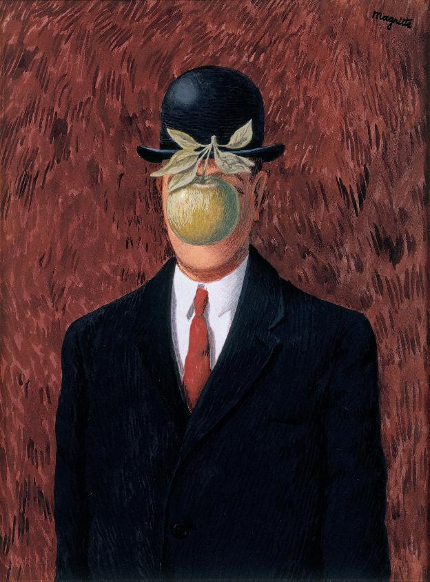 'El hijo del hombre' (1964) es el cuadro más conocido de René Magritte. 