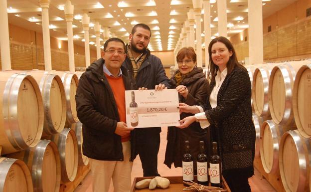 Viña Bujanda dona las ventas de su vino Con-parte a Coopera