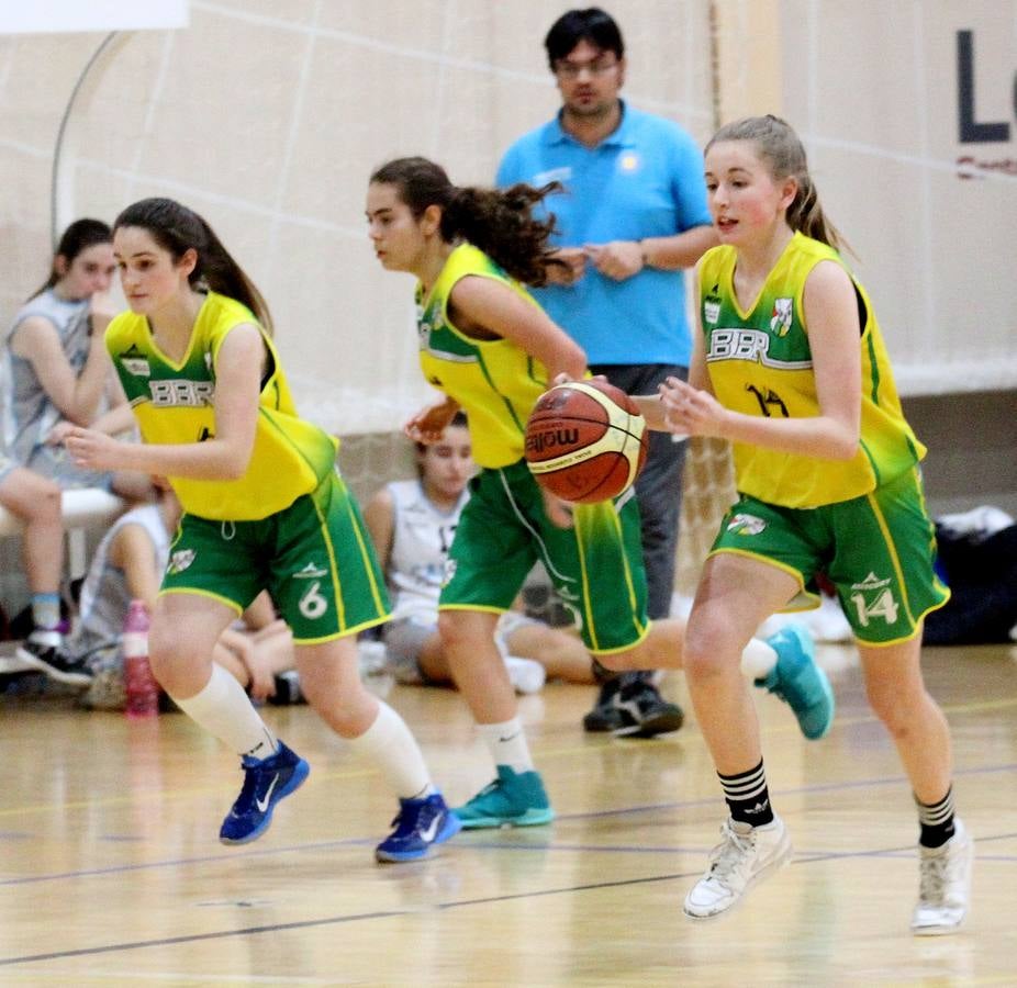 Promete reina en la categoría femenina y Logrobasket gana en chicos en la categoría masculina en la tercera y última jornada del Torneo Canteras de baloncesto