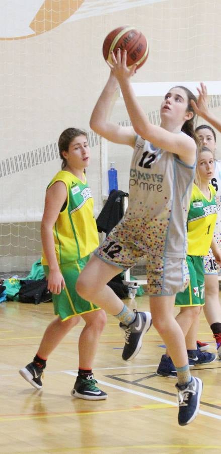 Promete reina en la categoría femenina y Logrobasket gana en chicos en la categoría masculina en la tercera y última jornada del Torneo Canteras de baloncesto