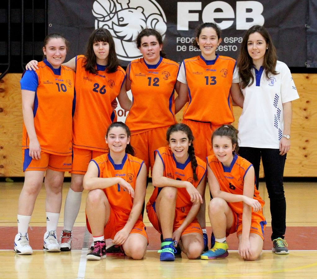 Promete reina en la categoría femenina y Logrobasket gana en chicos en la categoría masculina en la tercera y última jornada del Torneo Canteras de baloncesto