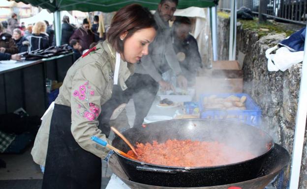 Festival de la alubia en Anguiano.