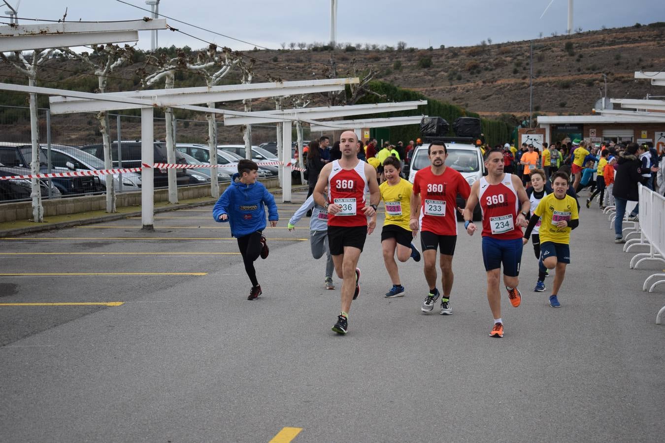 Las imágenes de la carrera de Nochevieja en Calahorra