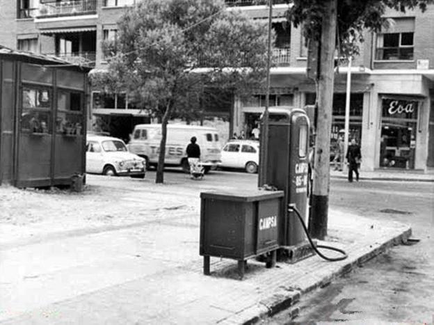 La Retina: Gasolina en el centro de Logroño