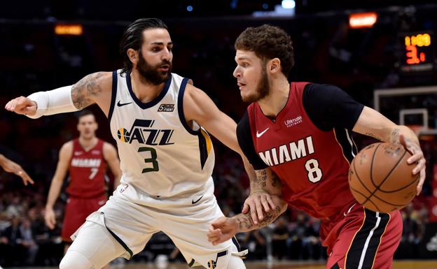 Ricky Rubio, durante el partido. 