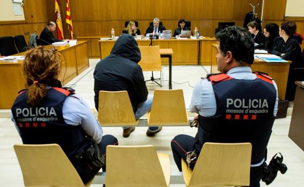 Francisco Javier Corbacho durante el juicio. 