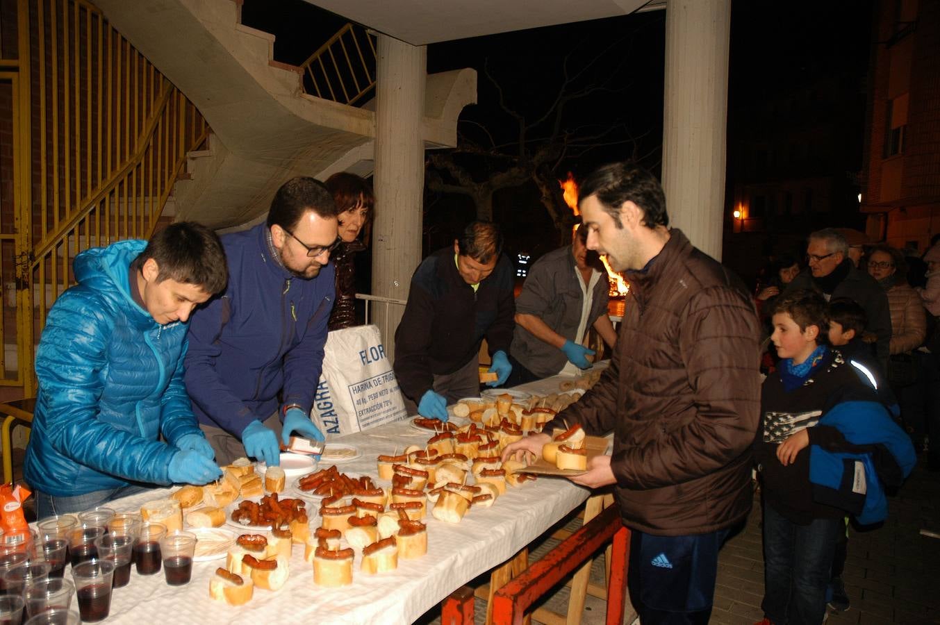Cervera celebra hogueras y degustacion el martes vispera de San Anton