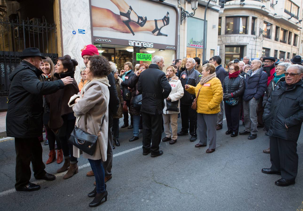 La Federación de Pensionistas y Jubilados de CCOO La Rioja convoca una concentración frente a la tesorería regional de la Seguridad Social