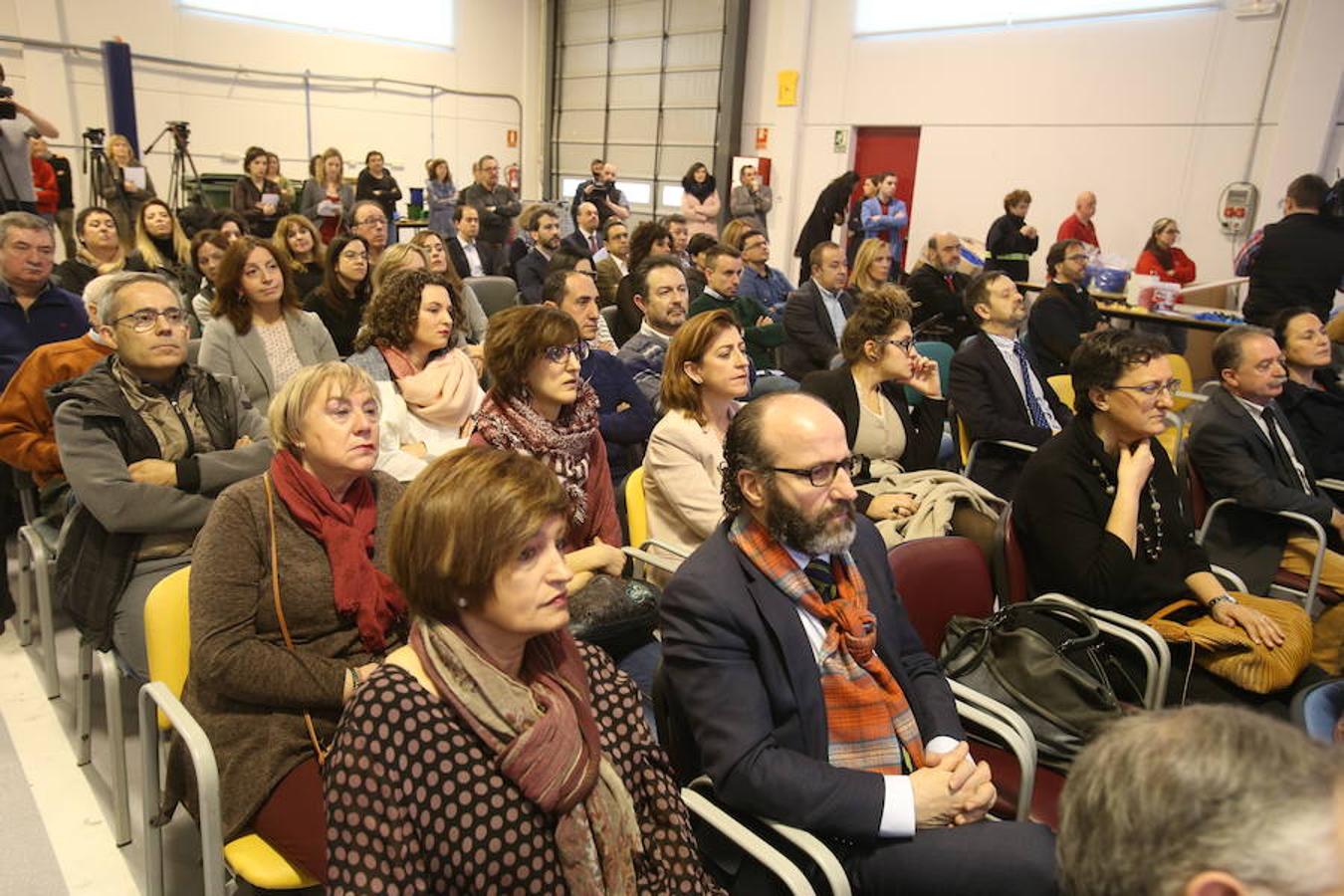 Jornada de puertas abiertas del Centro Especial de Empleo de Aspace que capacita a trabajadores con distintas deficiencias para acceder a un puesto de trabajo ordinario