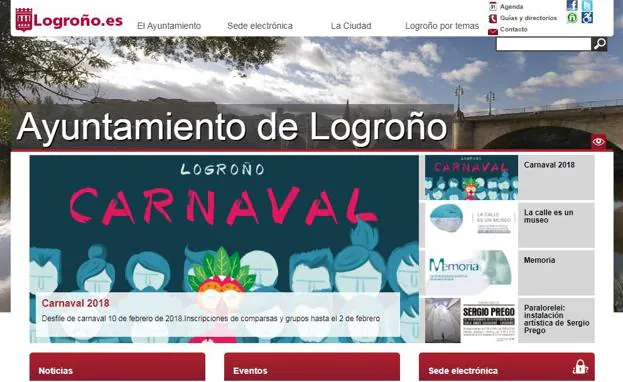 El PSOE critica la «pésima usabilidad» de la web municipal