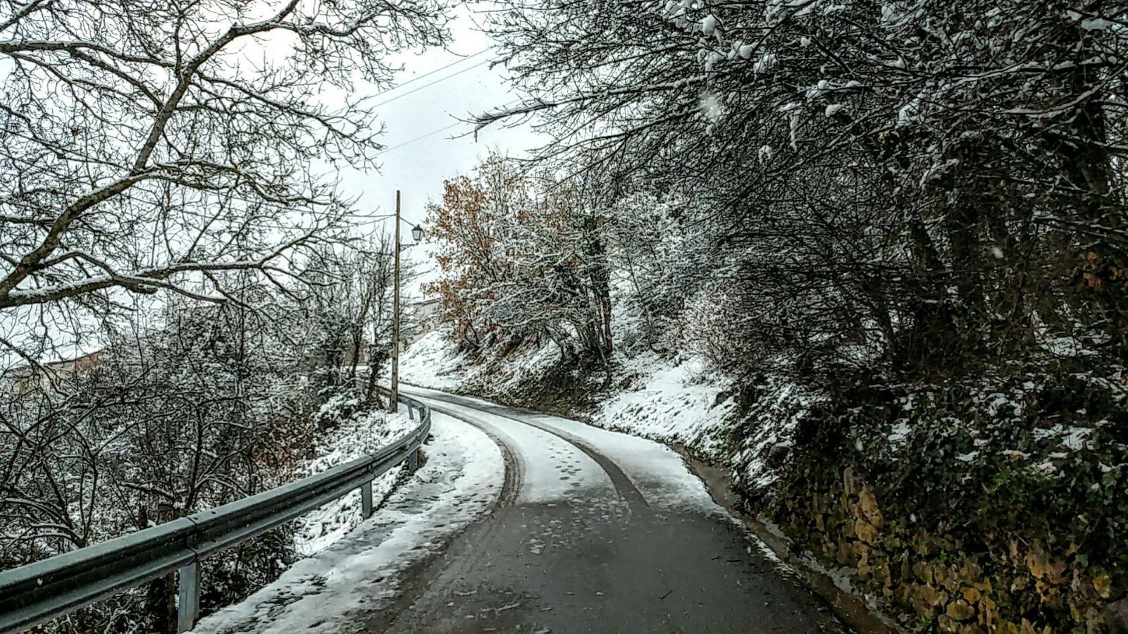 La nieve vuelve al Rasillo