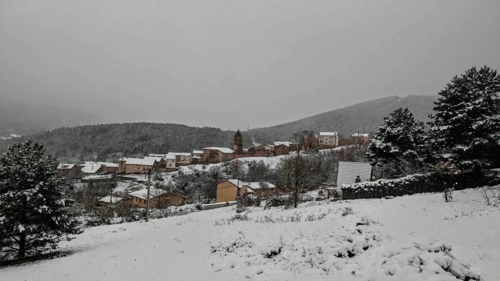 La nieve vuelve al Rasillo