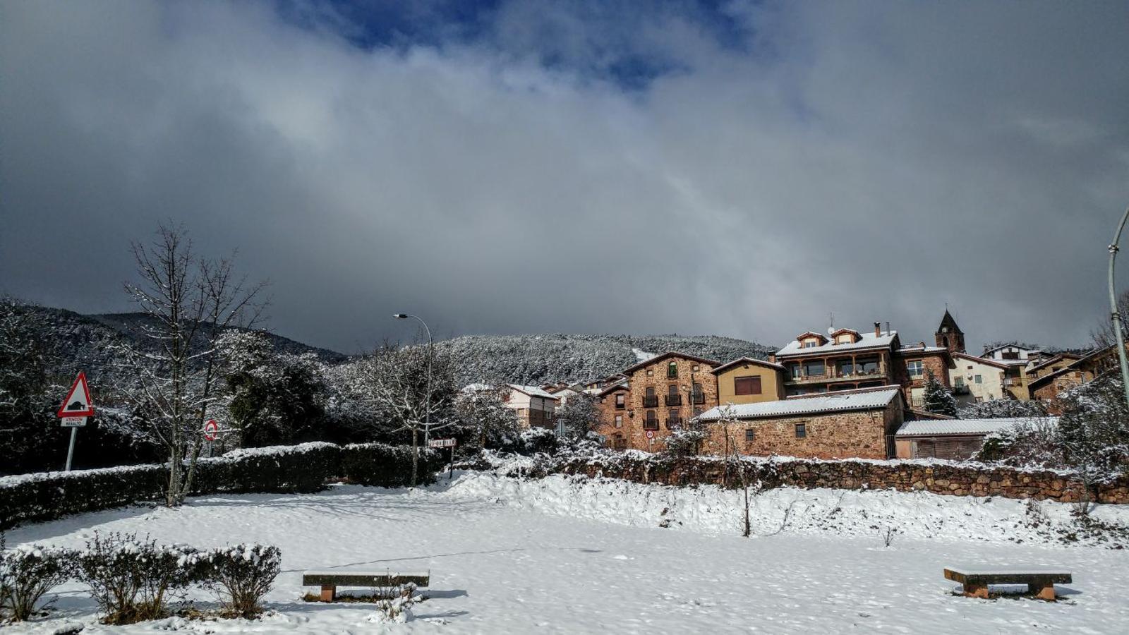 La nieve vuelve al Rasillo