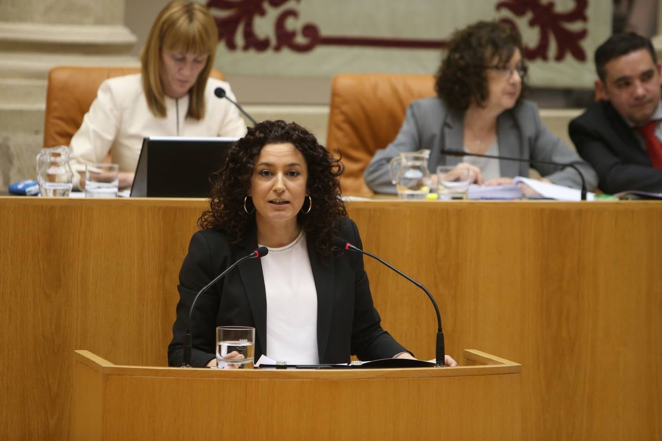 El Parlamento de La Rioja ha aprobado este viernes los proyectos de Ley de Presupuestos Generales de la Comunidad Autónoma de La Rioja y de Medidas Fiscales y Administrativas para 2018 con el voto a favor de los diputados del Partido Popular, la abstención de Ciudadanos y el voto en contra de PSOE y Podemos en todos sus títulos.