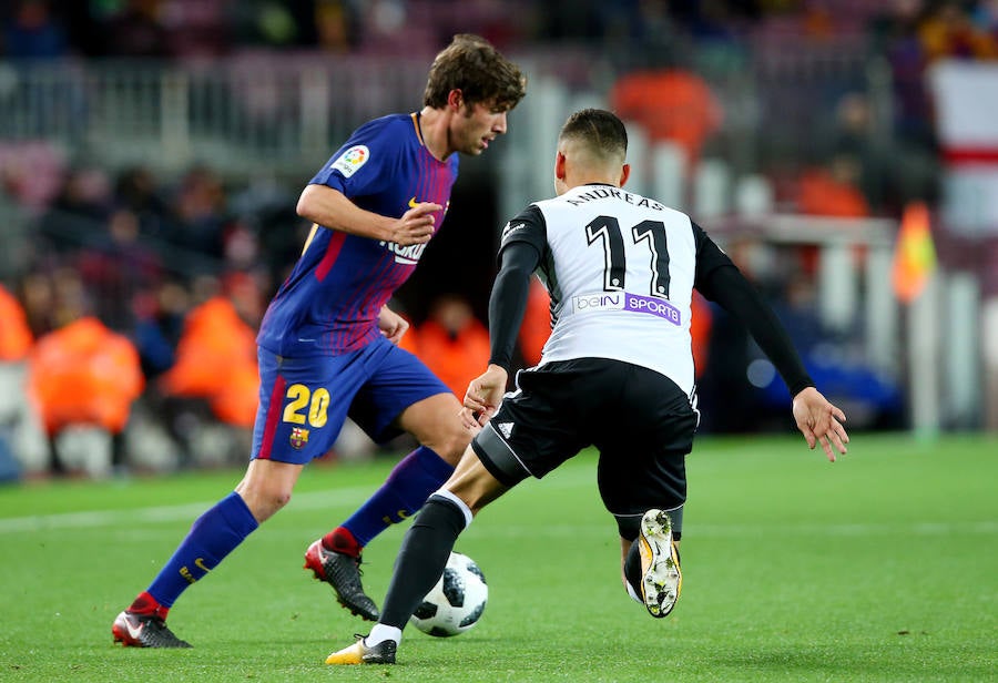 El conjunto azulgrana se hizo con la victoria en su feudo y afronta el duelo de Mestalla con todo de cara para meterse en la final.