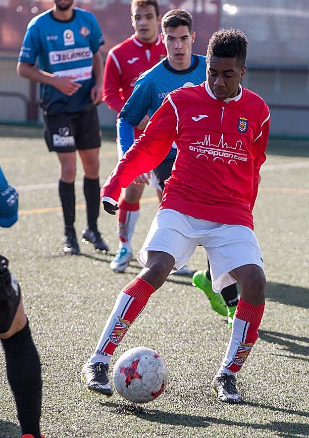 Christian Borikó, durante un partido del Villegas de esta temporada. 