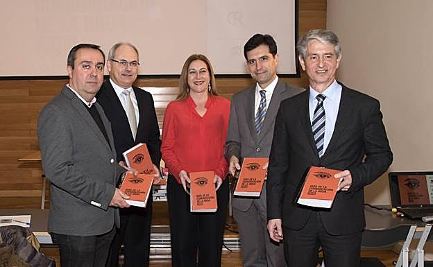 César Álvarez, José Luis Lapuetne, Begoña Martínez Arregui, Josu Ahedo y Antonio Aldonza