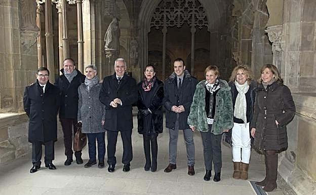 Santa María la Real, sin franciscanos pero con «normalidad»