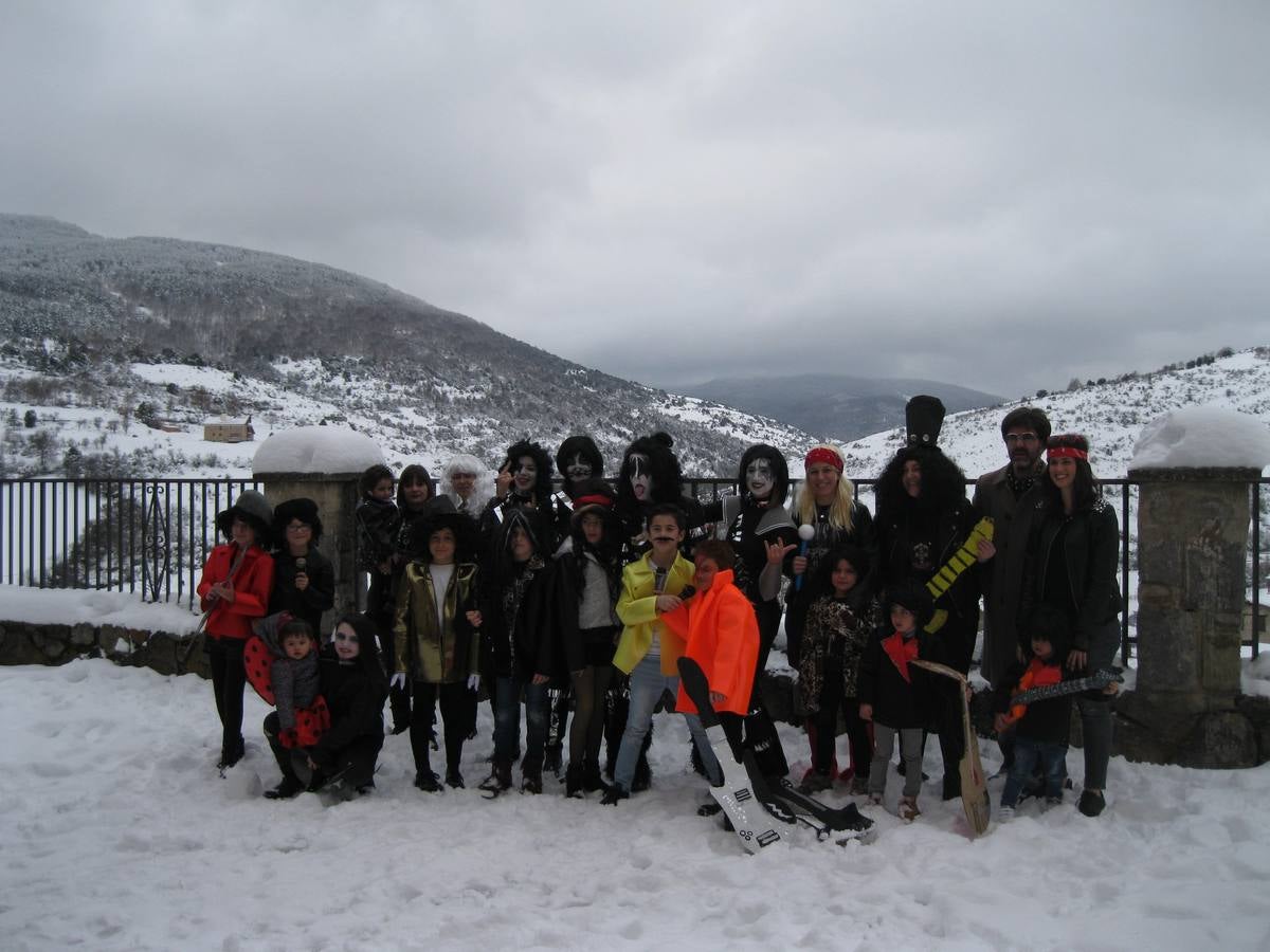 La nieve y el hielo cubren La Rioja