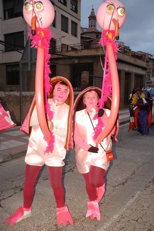 Cervera disfrutó de su desfile de Carnaval, que comenzó con un ligero retraso y del que todos disfrutaron