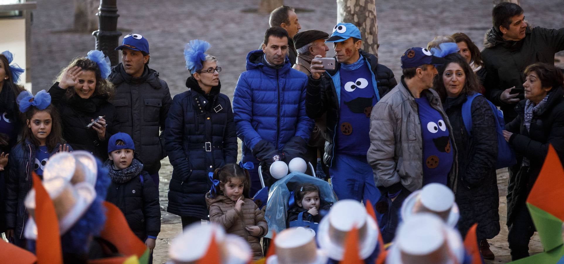 Multitudinario fue el desfile de Carnaval de Logroño, que cada vez está cogiendo más peso dentro de las festividades de la capital riojana.