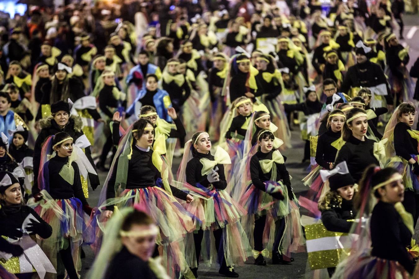 Multitudinario fue el desfile de Carnaval de Logroño, que cada vez está cogiendo más peso dentro de las festividades de la capital riojana.