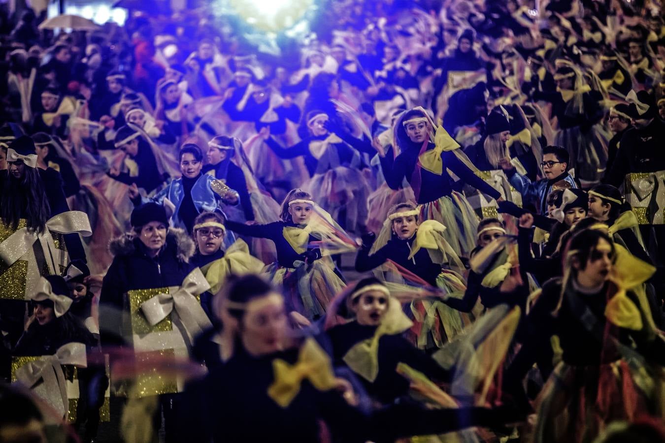 Multitudinario fue el desfile de Carnaval de Logroño, que cada vez está cogiendo más peso dentro de las festividades de la capital riojana.