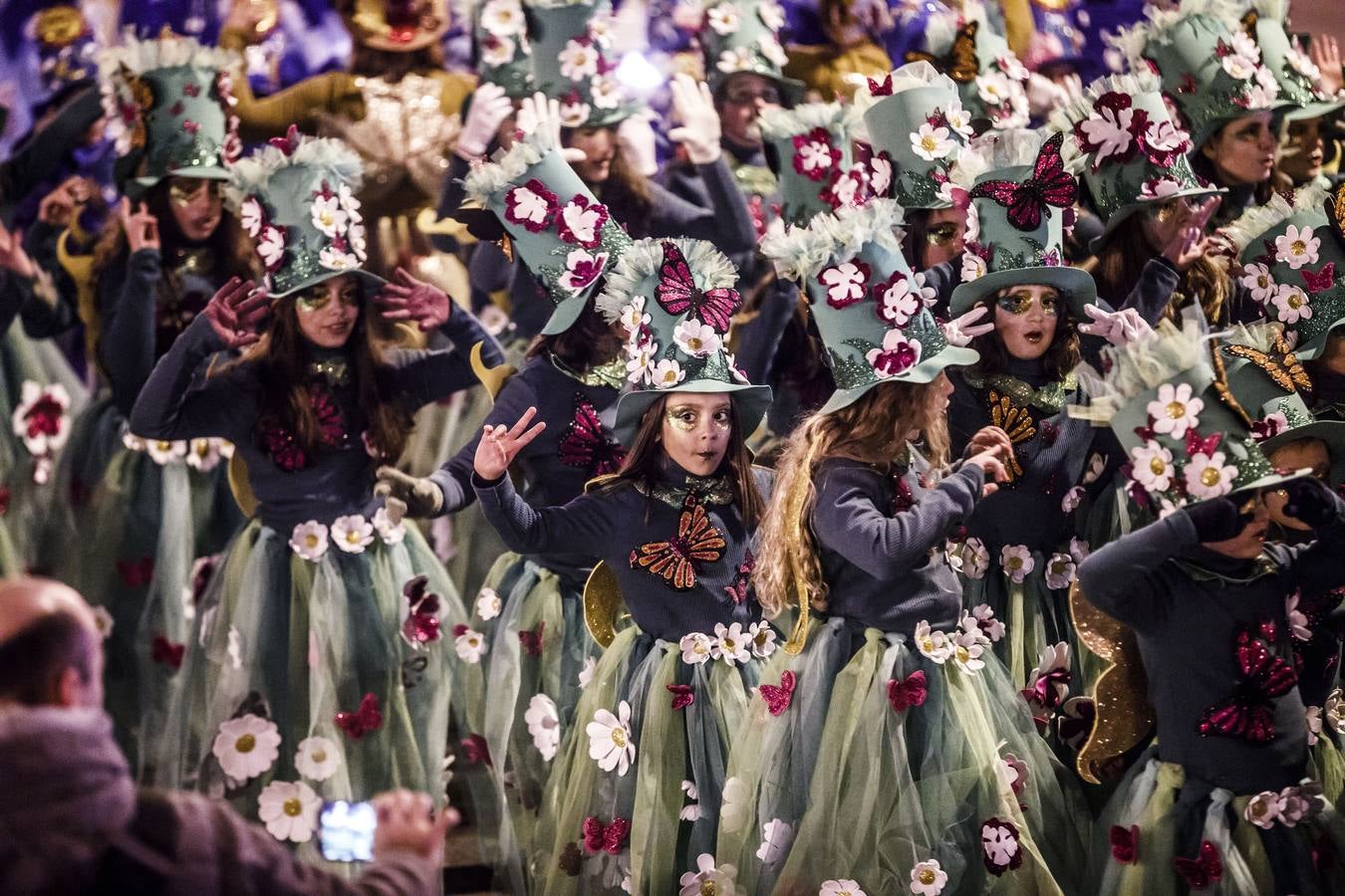 Multitudinario fue el desfile de Carnaval de Logroño, que cada vez está cogiendo más peso dentro de las festividades de la capital riojana.