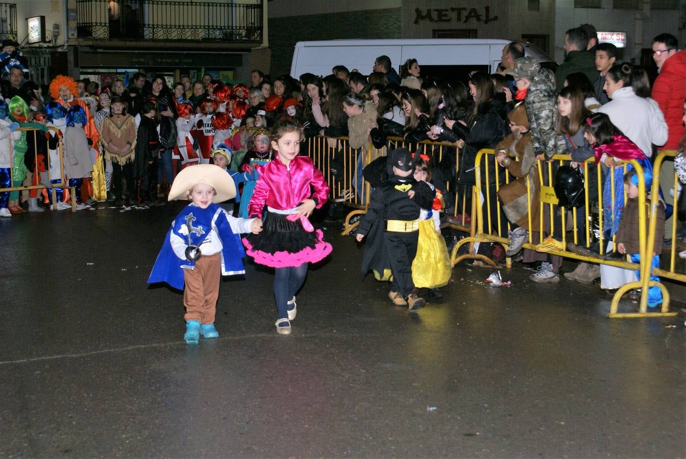 Mucha animación en los carnavales de Nájera.