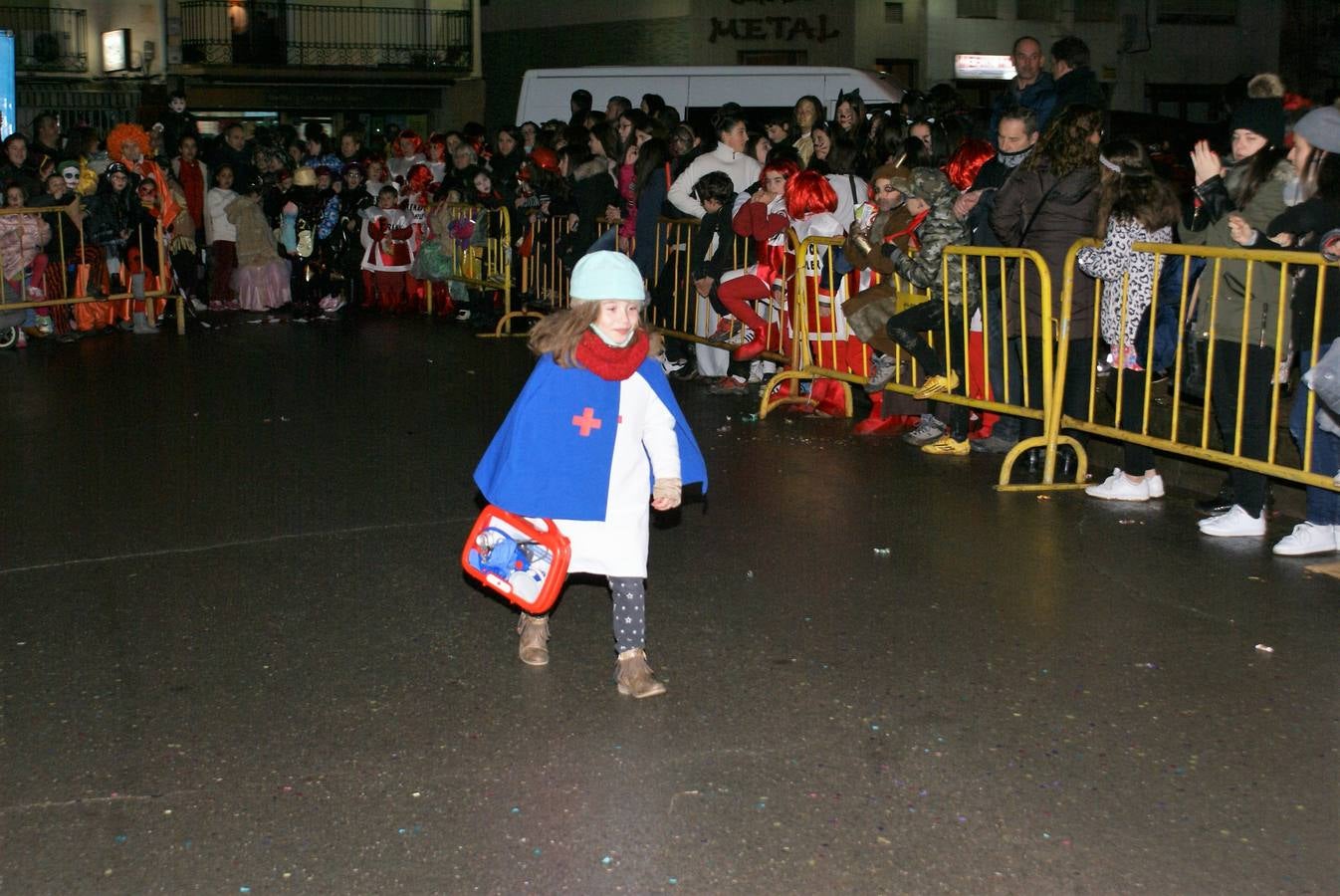 Mucha animación en los carnavales de Nájera.