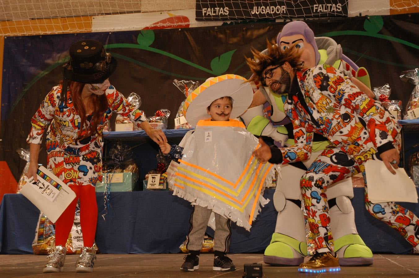 Carnaval de papel en Calahorra