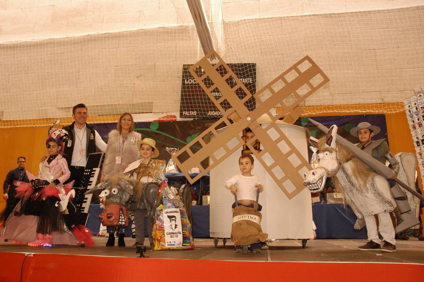 Carnaval de papel en Calahorra