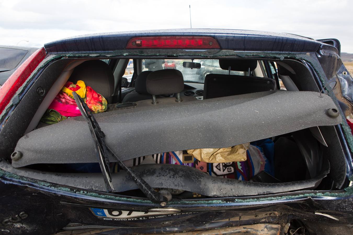 Una treintena de coches, afectados en un siniestro que dejó una veintena de heridos leves