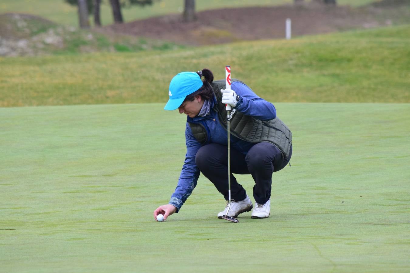 Los participantes en el primer torneo de la Liga de Golf y Vino disfrutaron de una estupenda jornada.