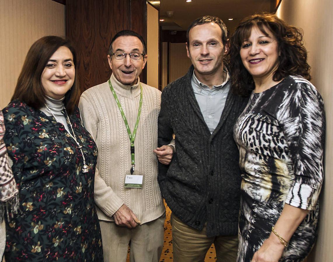 Entrega de la 4ª edición de los Galardones que concede AECC La Rioja y que ha contado con la presencia del presidente del Gobierno riojano, José Ignacio Ceniceros, la presidenta del Parlamento, Ana Lourdes González, y la alcaldesa de Logroño Cuca Gamarra.