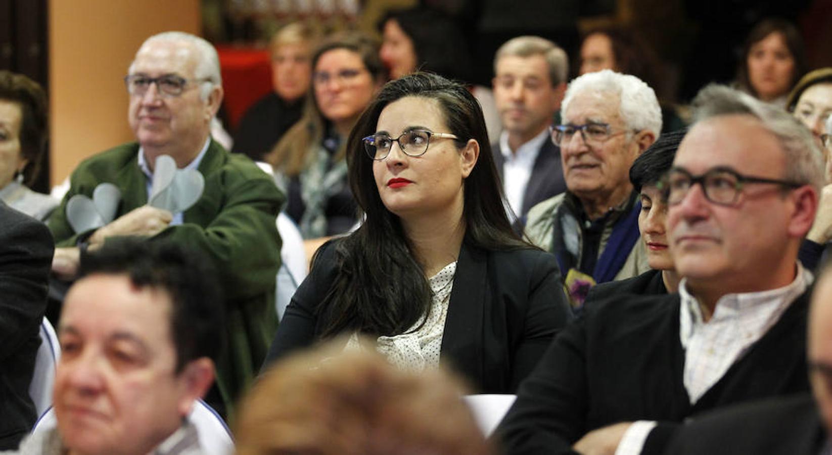 Entrega de la 4ª edición de los Galardones que concede AECC La Rioja y que ha contado con la presencia del presidente del Gobierno riojano, José Ignacio Ceniceros, la presidenta del Parlamento, Ana Lourdes González, y la alcaldesa de Logroño Cuca Gamarra.