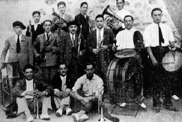 La banda de Viniegra de Abajo en 1932