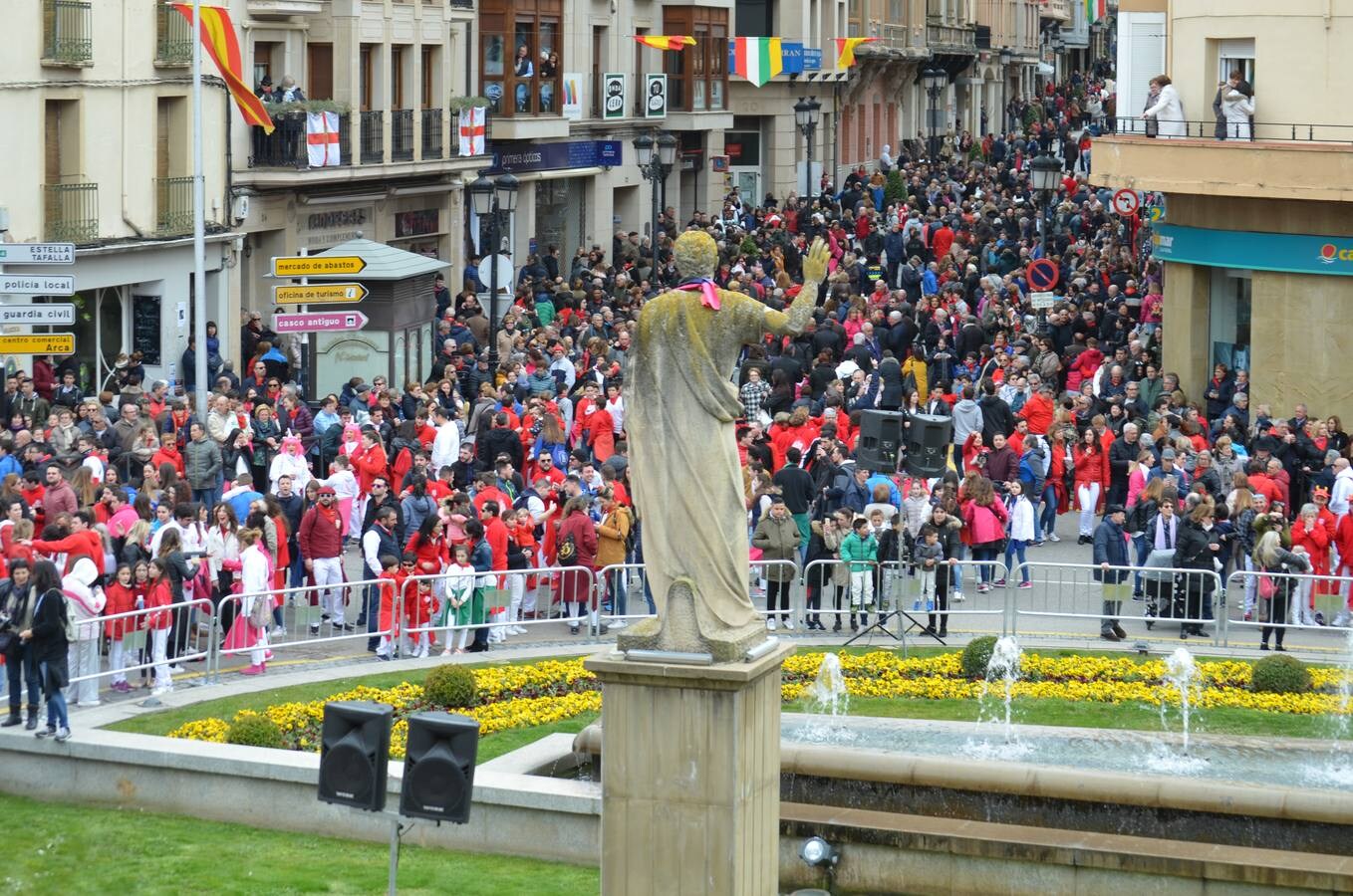 Calahorra ha lanzado este viernes el chupinazo de sus fiestas de San Emeterio y San Celedonio, que se extienden durante todo el fin de semana